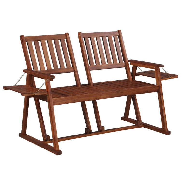 Highland Dunes Fenwick Landing Acacia Outdoor Bench Wayfair